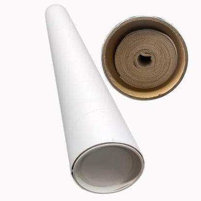 Art Supplies Painting Canvas Roll for Painting 38" Wide x 16.4ft Long (5m Roll) - 18 oz Heavyweight Cotton and Linen Blend Blank Oil Painting Canvas Roll for Oil and Acrylic Painting