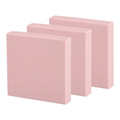 Rubber Carving Blocks Premium Soft Multipurpose Stamp Making DIY Crafting Scrapbook Painting for Schools Families 30PCS 5x5x1cm (Square Shape) - size: Square Shape