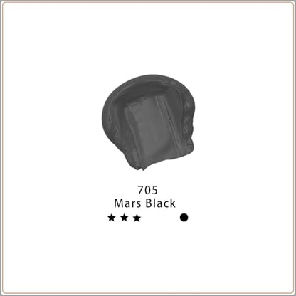 Artecho Mars Black Acrylic Paint (120ml / 4.05oz) Tubes, Art Craft Paints for Canvas Painting, Rock, Stone, Wood, Fabric, Art Supplies - color: Mars Black, style: Regular