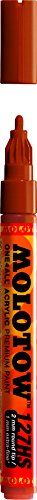 Molotow ONE4ALL Acrylic Paint Marker, 2mm, Lobster, 1 Each (127.224) - color: Lobster, size: 1 Count (Pack of 1)