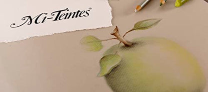 CANSON Mi-Teintes Coloured Drawing 160gsm A4 Paper Pack, Double Sided: Honeycomb & Fine Grain, 10 Warm Colour Sheets, for Professional Artists & Illustrators - color: Warm tones
