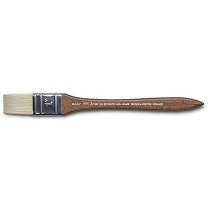 Winsor & Newton Artists' Oil Synthetic Brush, Glaze 1" - style: Glaze 1"