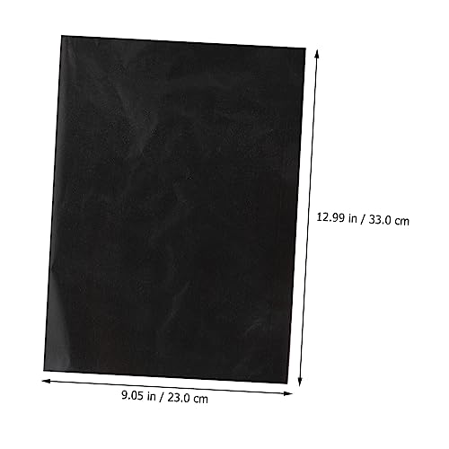 Angoily Graphite Carbon Transfer Paper for Tracing and Copying 25 Sheets of Graphite Paper for Artists DIY Projects and Office Use