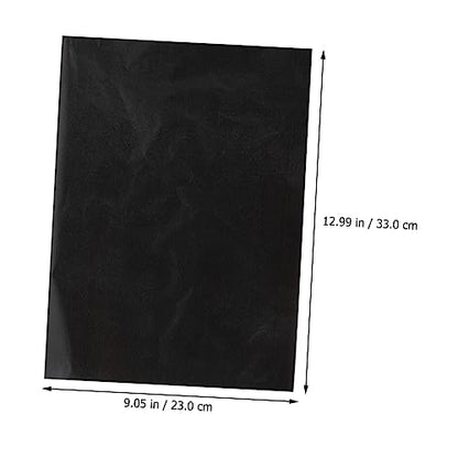 Angoily Graphite Carbon Transfer Paper for Tracing and Copying 25 Sheets of Graphite Paper for Artists DIY Projects and Office Use