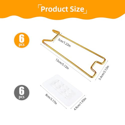 6 Pcs Adjustable Metal Picture Frame Easel Backs,Self Adhesive Photo Frame Stands for Frames,Stainless Steel Easel Back Supports for Photos Paintings Display,(Gold,5.12 ×2.12 Inch) - size: 6PCS Gold 5.12×2.12 Inch