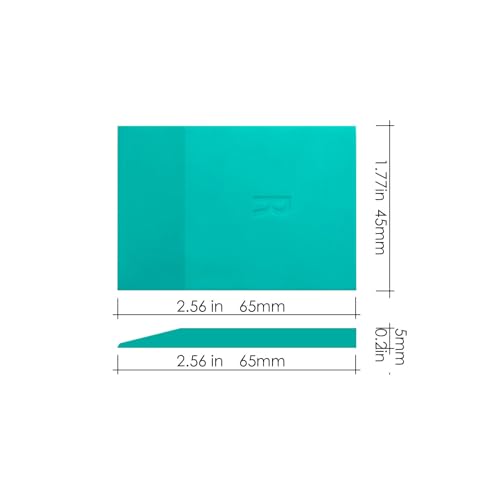 Chalk Paste Mini Squeegee 3Pack,Optimized for use with Mesh Backed Stencils and Transfers |Rubber Mini Squeegee for Screen Printing, Ink, and Chalk Paste