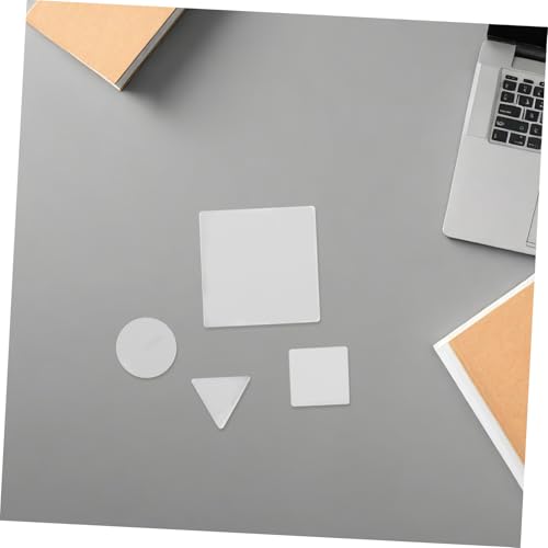 VILLCASE 4pcs Reusable Gel Printing Plates Set for Monoprinting 8mm Thick 305x355mm Craft Gel Plates for Printmaking Supplies, DIY Card Making, Journaling, and Mixed Media Art