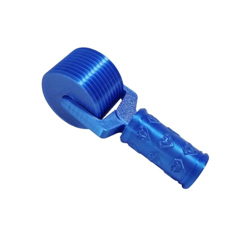 Jzzuau Diamond Art Roller Tool, Professional Gem Painting & Diamond Art Press Roller, Easy-Grip Ergonomic Handle for Crafts and Smooth Pressing - color: Blue