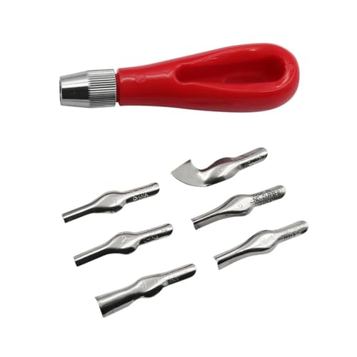 Linoleum Cutter Kit, Carving Kit Tools for Art, Craft, Printmaking, Stamping