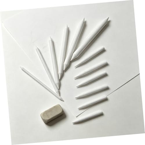 ARTIBETTER 36pcs Double-ended Paper Blending Stumps for Artists, Sketching and Drawing Blending Tools, 12 Sets of Tortillion Smudging Sticks for Student and DIY Art Supplies
