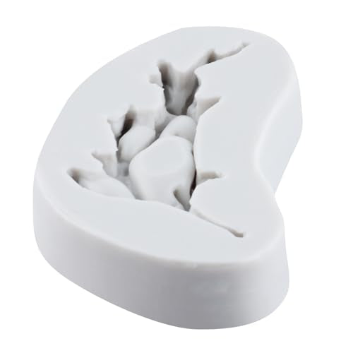 3D Tree Branch Polymer Clay Mold Tree Branch Silicone Molds for DIY Crafts Epoxy Resin Casting Air Dry Polymer Clay Plaster Jewelry Making - color: Style B