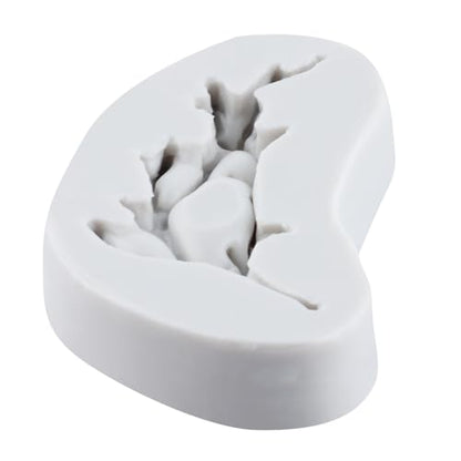 3D Tree Branch Polymer Clay Mold Tree Branch Silicone Molds for DIY Crafts Epoxy Resin Casting Air Dry Polymer Clay Plaster Jewelry Making - color: Style B