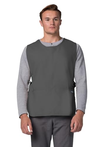 Adar Universal Cobbler Apron 2 Pack - Unisex Cobbler Apron - color: Pewter, size: Standard