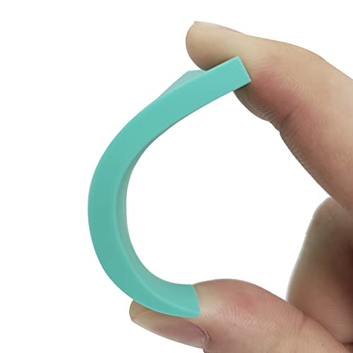 DGAGA 6Pcs Mini Squeegees,Screen Priniting Squeegee for Chalk Paste Silk Screen Stencil Squeegee for Chalk Paste Paint/Ink Rubber Squeegees Scraper Chalk Paint Screen Printing Kit - color: 6pcs