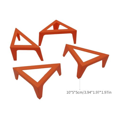 4PCS Plastic Canvas Stands For Fluid Acrylic Pouring Paints - Painter Canvas Pouring Support - Green - color: Green