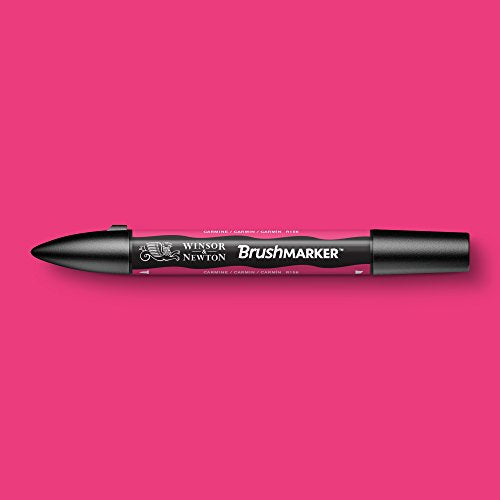 Winsor & Newton Promarker Brush, Carmine - color: Carmine