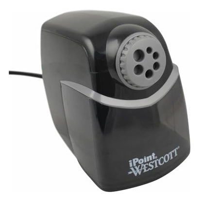 Westcott iPoint Heavy Duty Electric Pencil Sharpener for Home, School, and Office (Pack of 6) - size: Pack of 6, style: iPoint