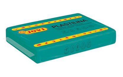 Jovi - Non-Hardening Pre-Sculpt Clay, 4 Dark Green Bars, 0.77lb Each | Professional Arts and Crafts Non-Toxic and Gluten Free plasticine - color: Dark Green