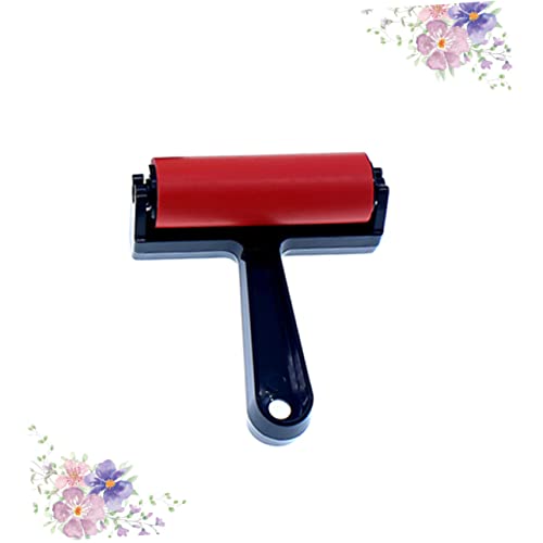 Artist Rubber Roller Brush Lightweight Ink Painting Tool for Scrapbooks Wallpapers Graffiti Durable Sponge Paint Brush for Easy DIY Artwork - size: 13*21.5cm