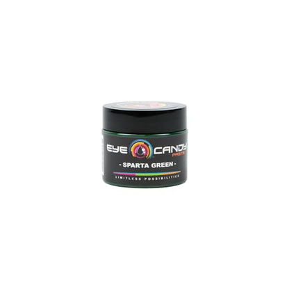 Eye Candy Resin Pigment Paste – Highly Pigmented Epoxy Color, 2 oz, Solid Non-Metallic, Mixable for Custom Shades (Sparta Green) - color: Sparta Green