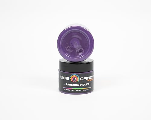 Eye Candy Resin Pigment Paste – Highly Pigmented Epoxy Color, 2 oz, Solid Non-Metallic, Mixable for Custom Shades (Rabenda Violet) - color: Rabenda Violet
