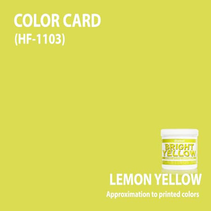 Shaliteink® Screen Printing Plastisol Ink Bright Yellow - Highly Opaque Screen Printing Ink for Cotton, Polyester and Other Fabrics (16oz.) - color: Bright Yellow, size: 16 fl oz