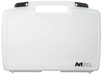 ArtBin 17 inch 8017AB Quick View Carrying Case, Portable Art & Craft Organizer with Handle, 1 Plastic Storage Case - 17" Standard Base Open Core - size: 17 inch - Standard