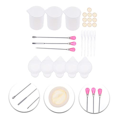 DIY Epoxy Kit Stir Sticks Mixing Cups for Epoxy Glue Crafts Multi-Purpose Tool