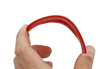Creative Hobbies Red Soft Silicone Pottery - Pack of 2 | Ultra-Soft Ceramic Sculpting Tool for Smooth Finishing and Removing Finger Marks | Essential Tool for Potters (Shape 0) - color: Shape 0