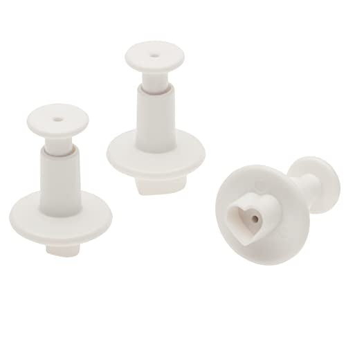 Ateco Set of 3 Sugar Paste Heart Cutters - style: Heart, set of 3