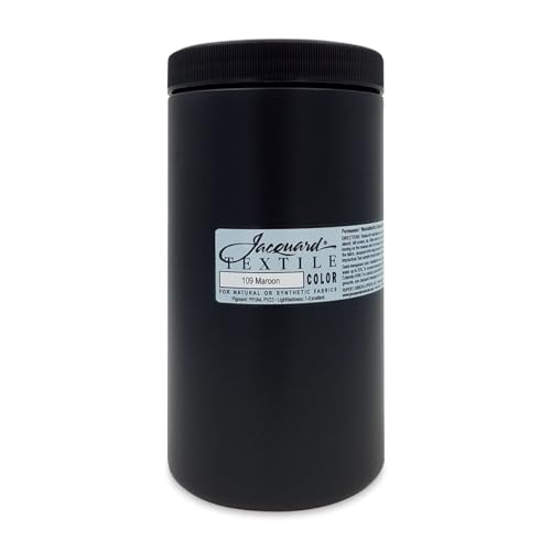 Jacquard Textile Colors - color: Maroon, size: 32 Fl Oz (Pack of 1)