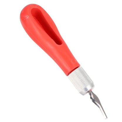 Aramox Wood Block Carving Knife, Plastic Stainless Steel with 12 Precision Blades for Detailed Woodcarving and Stamp Making, Ideal for Artists and Hobbyists