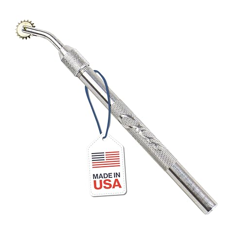 Excel Blades Pounce Wheel - 1/4-Inch Stainless Steel Tracing, Perforating, Cutting, Sewing, Quilting & Embossing Tool - color: 1/4 Inch