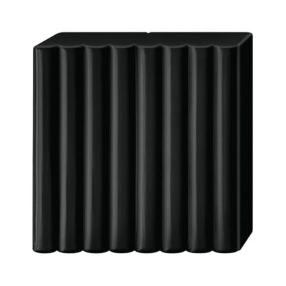 STAEDTLER Polymer Modelling Clay - FIMO Professional - Oven Bake Clay - Black, 57g - 1 Block, 8040-9 - color: Black