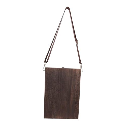Portable Artists Tool Bag, Storage Easel Box and Wood Box for Writers, Designers, Artists with Desktop Easel, Messenger Box