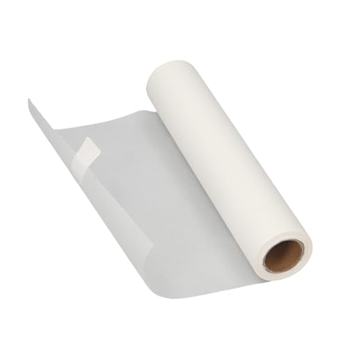 Rengue Sketching Tracing Paper 8in x 25 Yards 2 Rolls Translucent Vellum Paper Roll with Proof Surface for Drawing Sewing Calligraphy Pattern Transfer