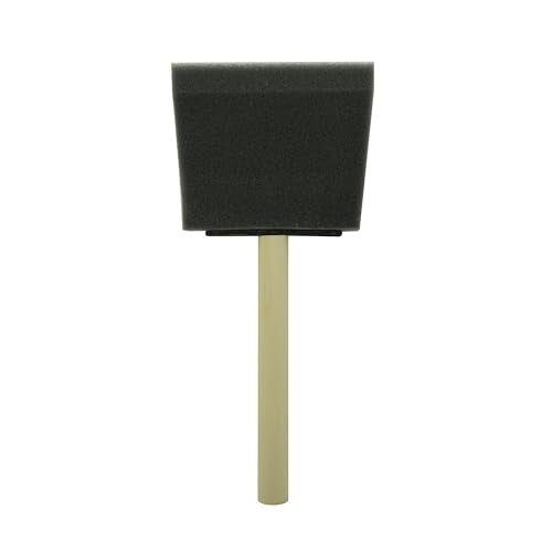 Poly Foam Brushes 3inch 12pcs, High Density Foam Paint Brush for Painting, Staining, Paint Sponges - size: 3inch 12pcs