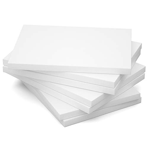 GOTIDEAL Stretched Canvas, 11x14 Inch Set of 7, Primed White - 100% Cotton Artist Canvas Boards for Painting, Acrylic Pouring, Oil Paint Dry & Wet Art Media - color: White, size: 11"x14"