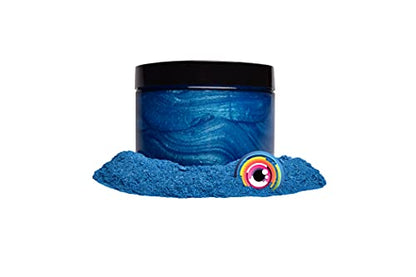 Eye Candy Pigments Premium Blue Mica Powder - Umi Blue (50gr) - for Epoxy, Resin, Soap, Paint, Woodworking, Acrylic Pouring, Bath Bombs, Fishing Lures - DIY Arts and Crafts Additive - color: Umi Blue