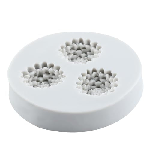 Sunflower Daisy Silicone Mold Daisy Flower Polymer Clay Molds for DIY Crafts Epoxy Resin Casting Air Dry Polymer Clay Plaster Jewelry Making - color: Style H