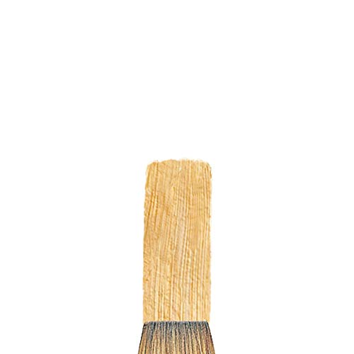 Winsor & Newton Monarch Flat Long Handle Brush, Size 6 - size: #6, style: Flat