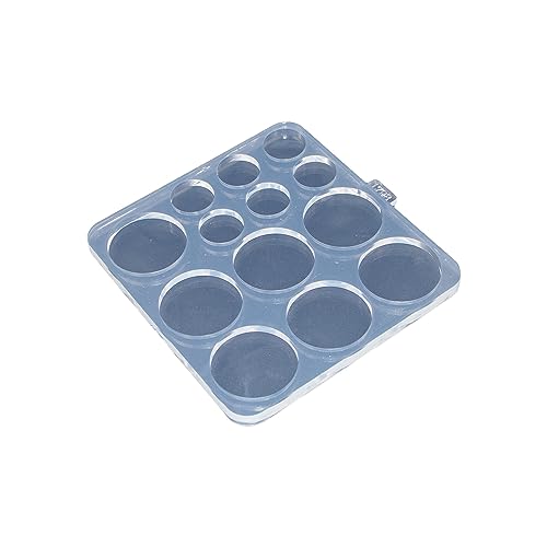 Round Silicone Mold 2cm / 3.5cm for Epoxy Resin Crafting, DIY Cake, Key Chain, Charms, Jewelry Making, Chocolate, and Candy
