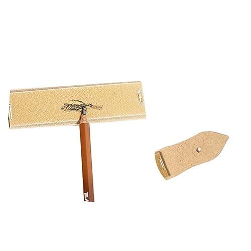 jojofuny 15-Piece Sketch Tool Set for Artists Paper Blending Stump and Tortillions Sandpaper Pencil Sharpener for Drawing and Blending Techniques
