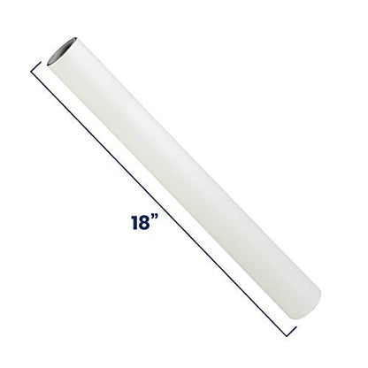 Pacific Arc Professional Cotton Rag Paper Vellum 18 Inch by 5 Yard Roll, White - color: Plain, size: 18 Inch x 5 Yard