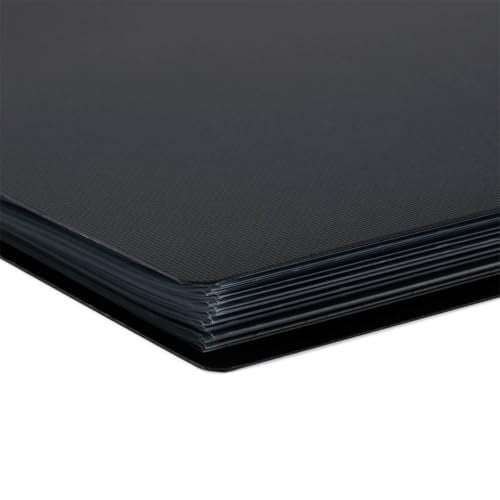Picturesque Pro Presentation Refill Book 24x36 - Art Portfolio Folder for Artwork, Archival Storage Solution, Strong Spiral Bound Format w/ 20 Crystal Clear Pages and Acid-Free Divider Sheets - size: 24x36 in Refill