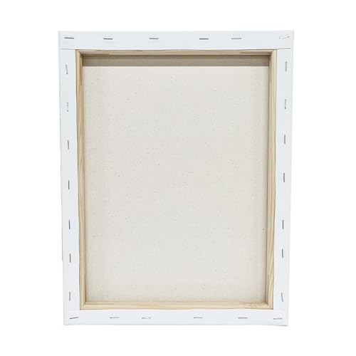 Artist's Loft 7 Count 11” x 14” Super Value Canvas Necessities - Acid Free Cotton Canvas for Paint, Acrylic, & Oils - 1 Pack - size: 11 x 14 inches