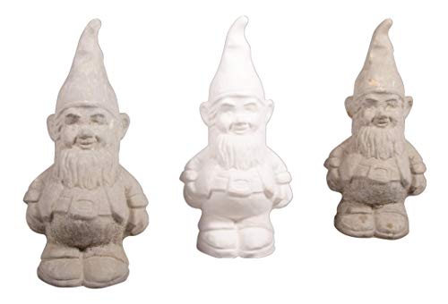 Rayher 34446000 Garden Gnome Mould for Concrete Crafts and Soap Making, Latex Rubber Mould for Casting, 6x12.5 cm - style: Garden gnome small