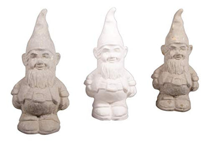 Rayher 34446000 Garden Gnome Mould for Concrete Crafts and Soap Making, Latex Rubber Mould for Casting, 6x12.5 cm - style: Garden gnome small