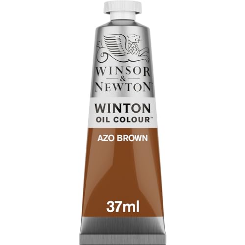 Winsor & Newton Winton Oil Color, 37ml (1.25-oz) Tube, Azo Brown - color: Azo Brown, size: 1 Count (Pack of 1), style: 1.25-oz Tube