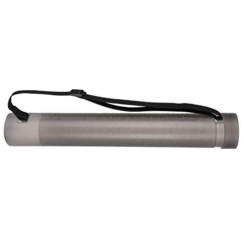 Circular Drawing Telescopic Painting Tube Matte Texture Art Supplies for Storage and Travel (Dark Gray)